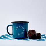 Refuge Tin Mug - Refuge Chocolate